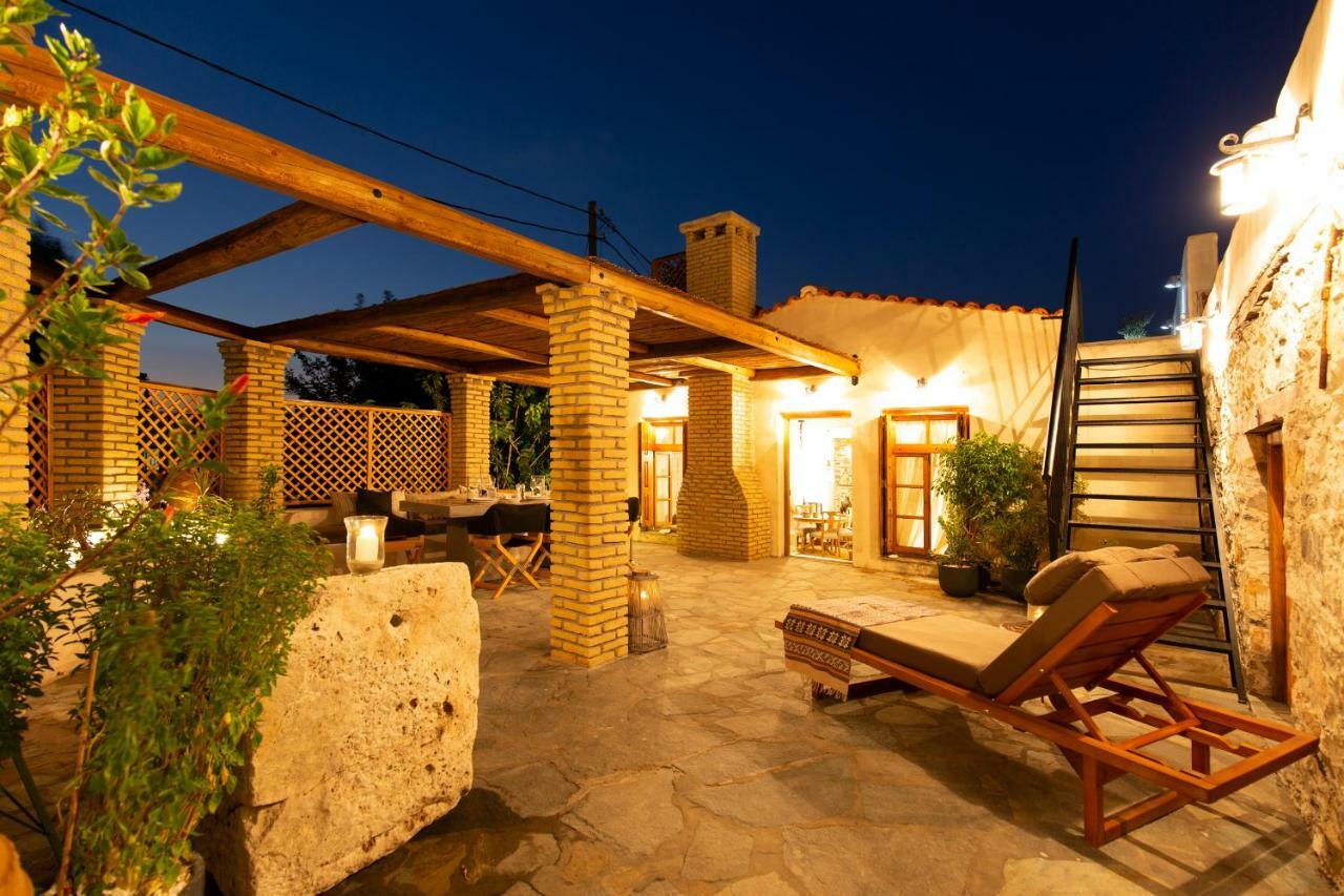 Villa Of The Old Olive Oil Factory Агиос-Константинос Экстерьер фото
